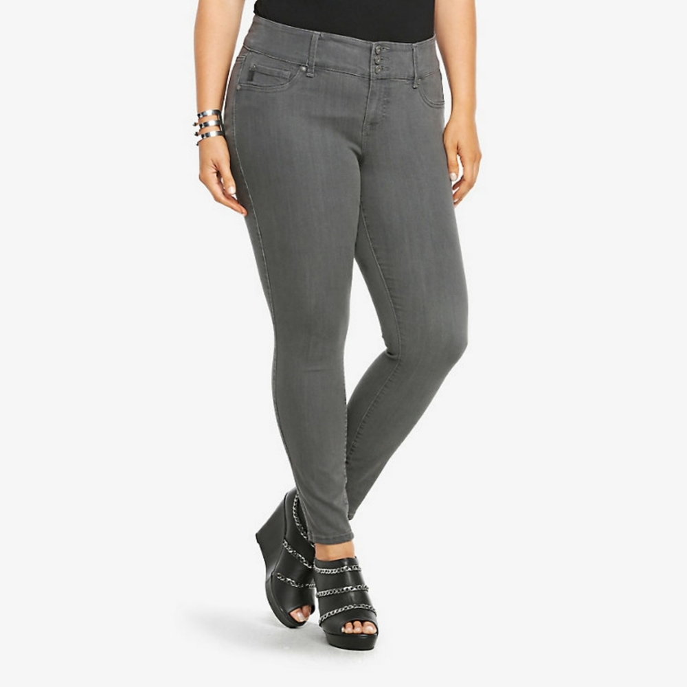 Torrid Gray Wash Jegging